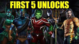 The First 5 Characters You Should Unlock Injustice 2 Mobile