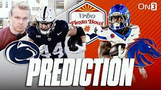 Penn State Nittany Lions vs Boise St Broncos Fiesta Bowl PREDICTION & Preview | CFB Playoff Round 2