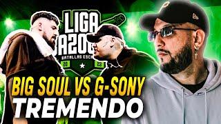 ️ UNA BATALLA DE TITANES  | PIEZAS REACCIONA A G-SONY VS BIG SOUL | LIGA BAZOOKA 2023 JORNADA 4