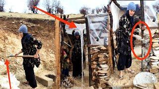 Hardworking Maryam: Struggle and perseverance against the flooding of her hut and homelessness.