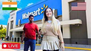 Taking my Indian Husband to Walmart in America 