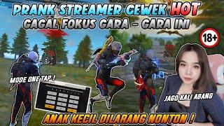 PRANK STREAMER CEWEK CANTIK HOT BAR - BAR ! AUTO GAGAL FOKUS GARA - GARA INI !!!!