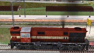 BS WDM 3D Diesel Engine Shunting Video | Fun Train Adventure