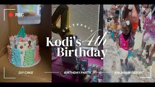 KODI’S 4th BIRTHDAY TRIP | Kalahari Resort + Birthday Party!