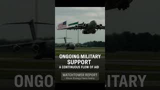 Israel Receives 14 Military Cargo Planes from US and Germany | Ongoing Air and Sea Bridge