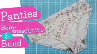 Panties nähen ohne Wäschegummi | Jersey Unterhose nähen | Panty nähen | DIY Nähanleitung | mommymade