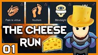 RimWorld: The Cheese Run [500%, No Pause, All Exploits, Blindsight, Nudism  | Part 1]