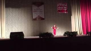 Умарова Зарина 1ое место фольк взрослые 1 начин