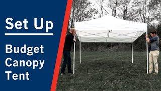 How to Setup Our Budget Tent - Tex Visions