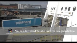 Trailer Gets On The Ferry