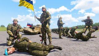 Today the last Battalion of the Russian Army was sent to hell thanks to elite Ukrainian troops