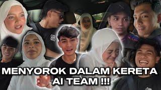 MENYOROK DALAM KERETA AI TEAM ! TERJUMPA HADIAH DARI SESEORANG DALAM KERETA SAFWAN !!!!