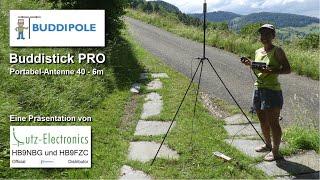 BUDDIPOLE Buddistick Pro – ultraleichtes Portabel-Antennensystem 40m-6m