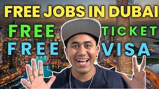 FREE VISA JOBS IN DUBAI | DUBAI FREE VISA JOBS