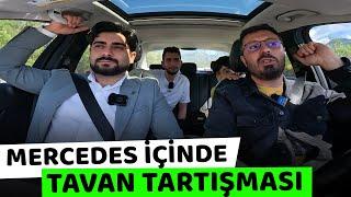 MERCEDES İÇİNDE TAVAN TARTIŞMASI..