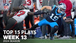 Top 15 Plays From Week 13 | NFL 2024 Season