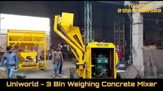 Digital Weighing Concrete Mixer Machine