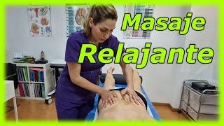 COMO HACER MASAJE RELAJANTE COMPLETO/ASMR/tutorial de masaje paso a paso