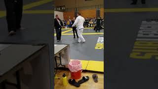 Oregon  subleague 2019 - whitebelt ultra heavyweight - Jereme Blackwell Match 2