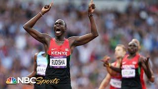 Greatest 800m Olympic final ever? David Rudisha takes aim at the world record in 2012 | NBC Sports