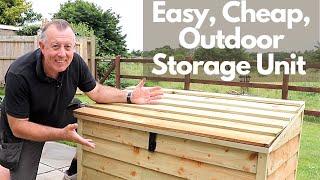 Outdoor Storage Unit - How to Build