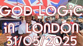 God Logic and Dawah Dash at Stratford Station – Confronts Debate Evasion | 2.5-Hour Street Encounter