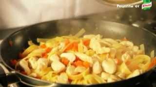 Рецепт лапши с курицей