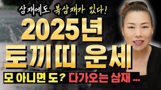 2025년 을사년 토끼띠운세 다가오는 삼재... 하지만 삼재에도 복삼재가 있다! [인천용한점집 청화신당]