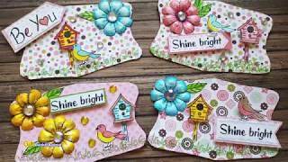 Kleenex Box Tops to Spring Embellishments Part 1 of 2