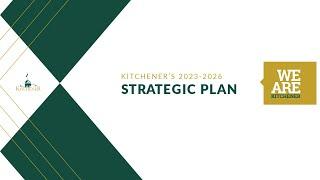 City of Kitchener Strategic Plan 2023