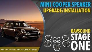 MINI Cooper Speaker Upgrade/Installation | F54/F55/F56/F57 + Some R Series | BAVSOUND Stage One