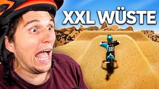 Backflips in der XXL WÜSTE | Fahrrad Simulator