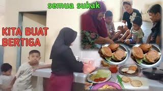 pertama kali saya buat||makan ramai²sampau ludes