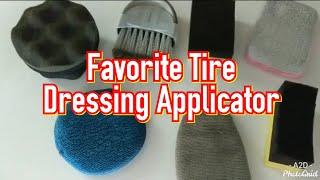 Favorite Tire Dressing Applicator- Adams Pro Tire Hex Grip Applicator