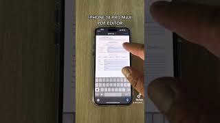 Edit PDF Documents Easily On iPhone 14 Pro Max | Tradelia