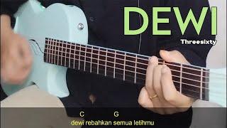 Dewi - Threesixty | gitar cover [chord]