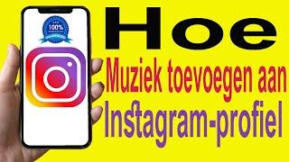 Muziek toevoegen aan Instagram-profiel