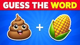 Guess the WORD by Emojis?  Quiz Blitz