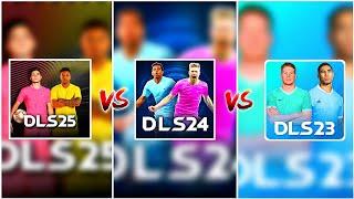 DLS 25 vs DLS 24 vs DLS 23 COMPARISON: GRAPHICS, ANIMATION, CELEBRATIONS...