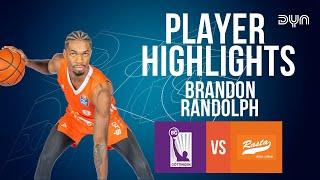  Dominanz - Brandon Randolph Highlights vs. BG Göttingen | easyCredit BBL | Dyn Basketball