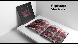 Repetition Shortcuts in Adobe InDesign