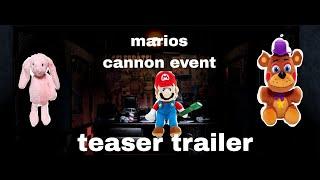 Mario’s cannon event official teaser trailer  shamrock studios