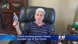 Granny Packs Heat, Shoots At Armed Intruder