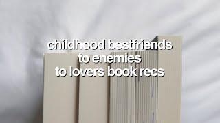 childhood best friends to enemies to lovers book recommendations #shorts #books