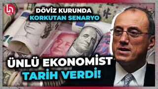 Türkiye'yi bekleyen tehlike! Ünlü ekonomist tarih verdi: Korkutan dolar tahminini açıkladı!