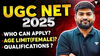 UGC NET June 2025 all Updates | New Eligibility | Female Age Limit | Qualification | by Rajat sir