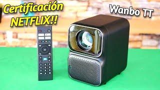 Proyector Wanbo TT 2024 con NETFLIX Oficial, casi perfecto, Pero...