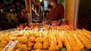 The best Japanese Tempura from a Local Food Stall- Japan street food