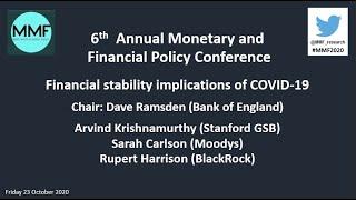 MMF Macro Policy Conference - 'Financial stability implications'  Friday 23  October 2020