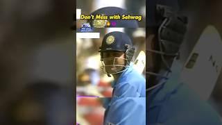 Don't Mess with Sehwag  #shorts #viral